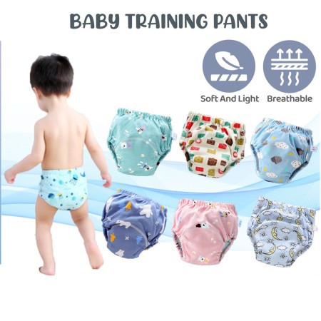 Kidy Baby Washable Reusable Diaper Madein Thailand (Diaper 3pie)