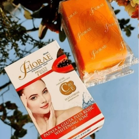 Fiorae Papaya Whitening Soap