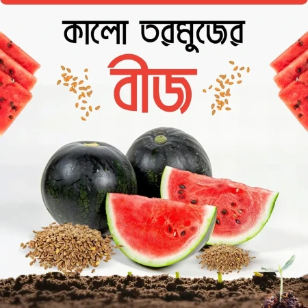 বারোমাসি কালো তরমুজের বীজ